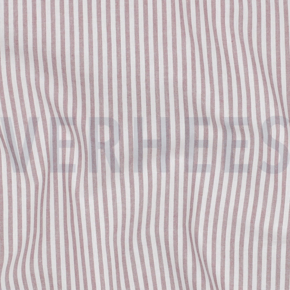 YARN DYED STRIPE 3MM MAUVE #7