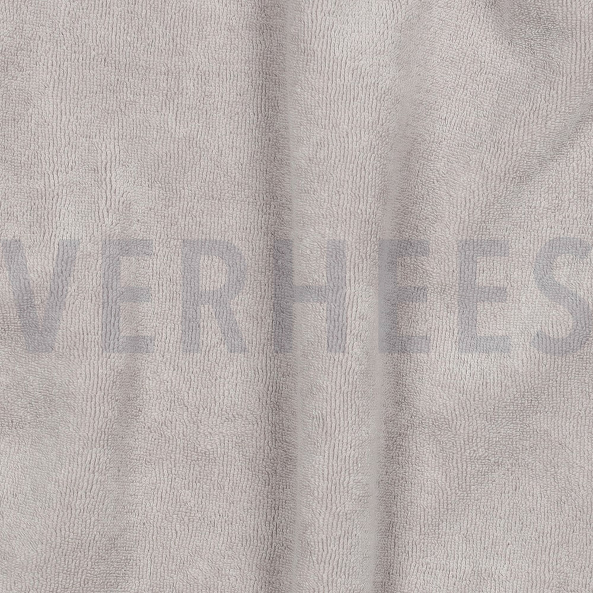 STRETCH TOWELLING LIGHT GREY (high resolution) #2