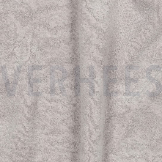 STRETCH TOWELLING LIGHT GREY #7