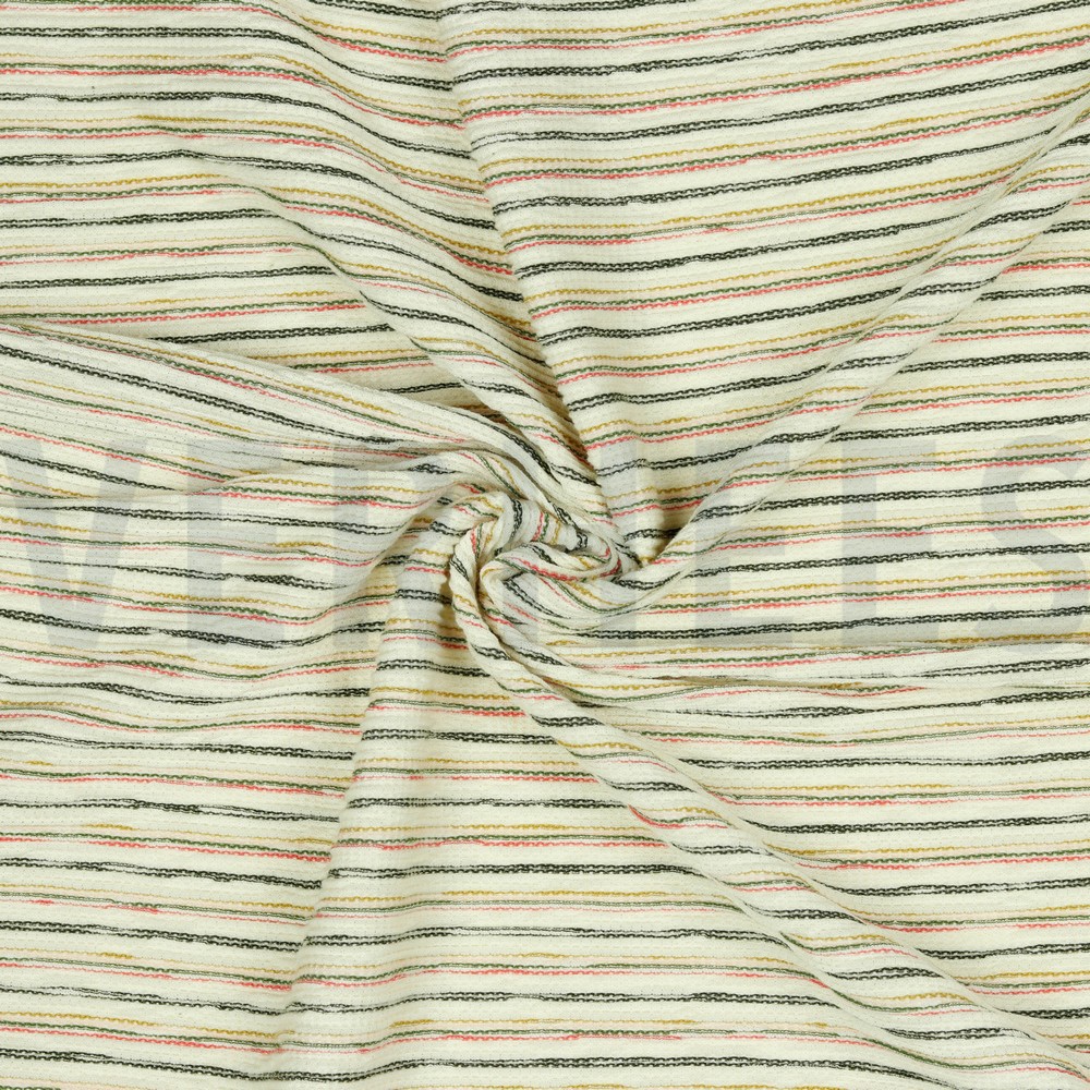 GARNFÄRBT GESTRICKTE STREIFEN MEHRFARBIG #7