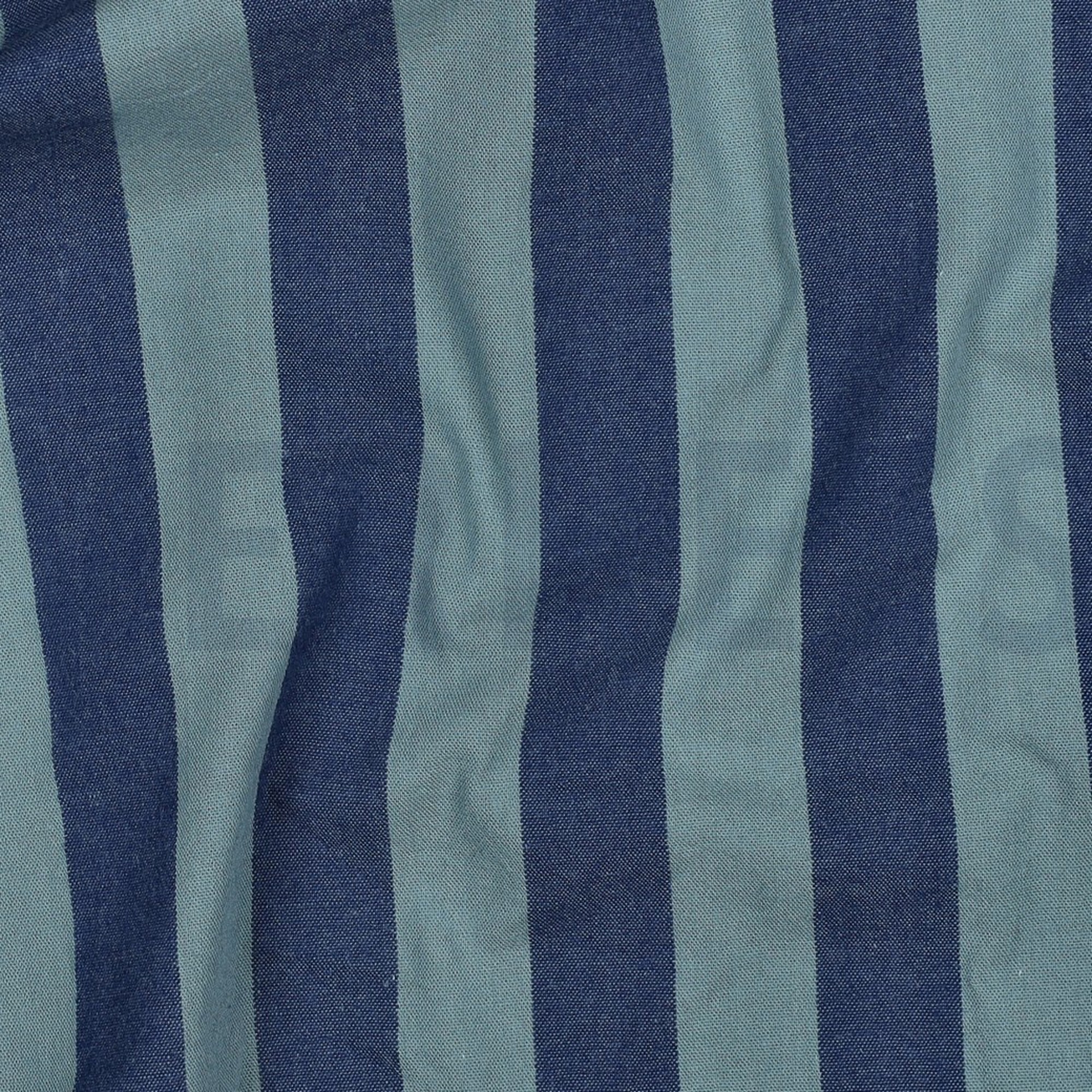 KATOEN GARENGEVERFD STREPEN BLAUW/GREEN (high resolution) #2