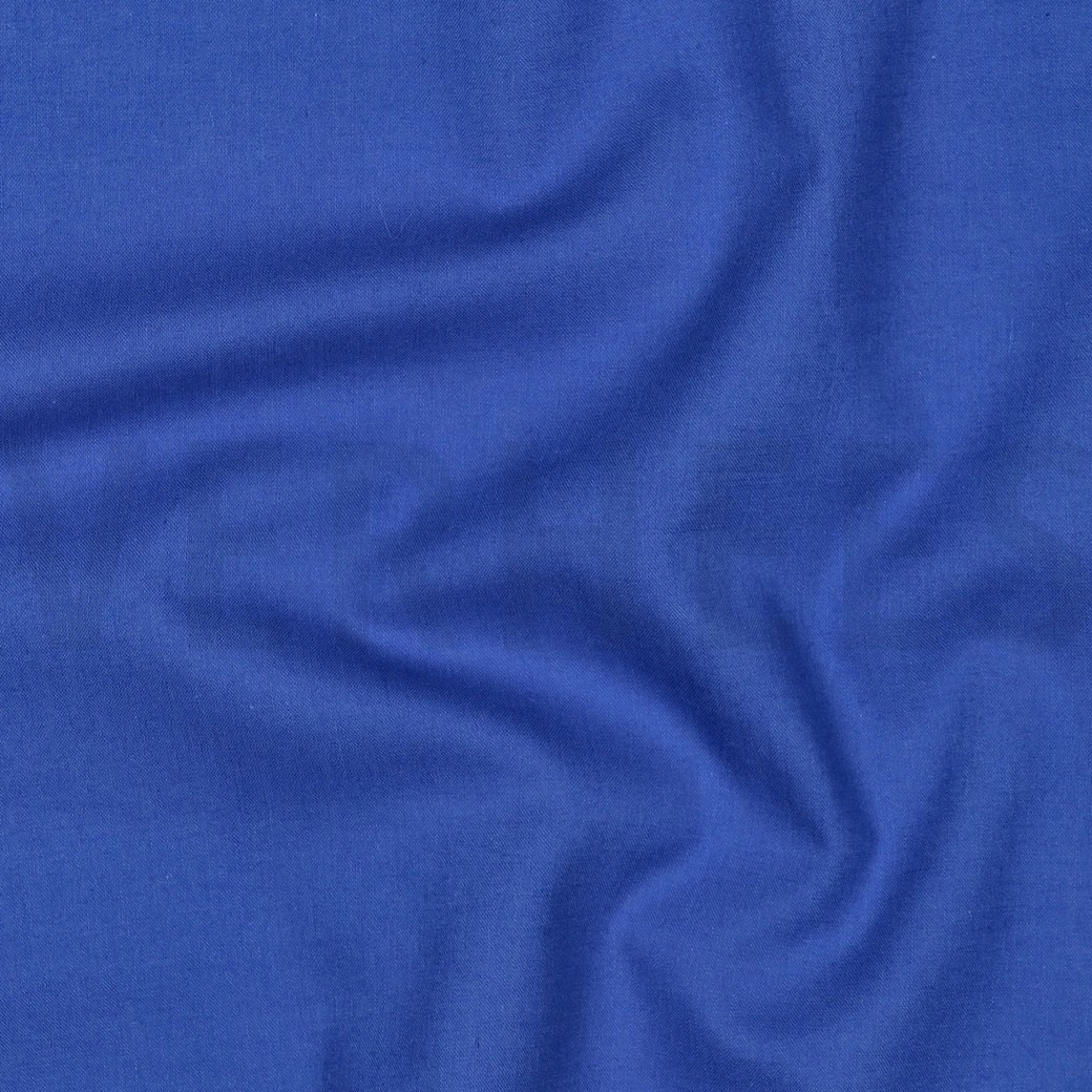 COTTON VOILE GOTS COBALT #7