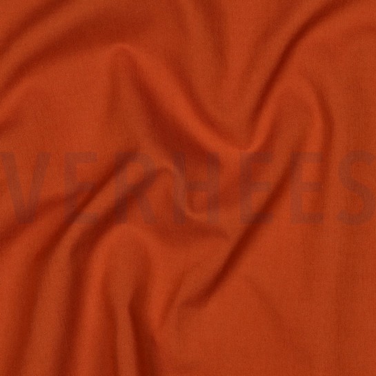 BAUMWOLLE VOILE GOTS BRICK #7