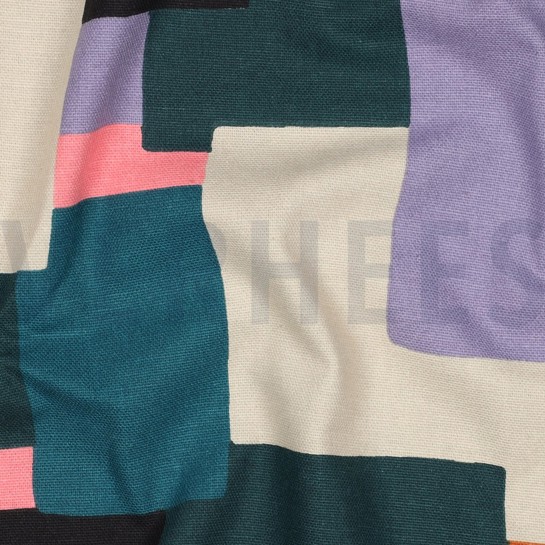 CANVAS ABSTRACT PETROL #7