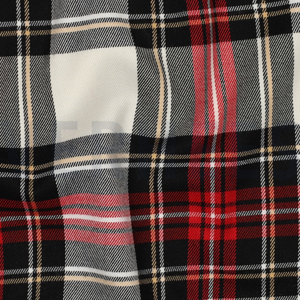 TARTAN CHECK ZWART/WIT #7