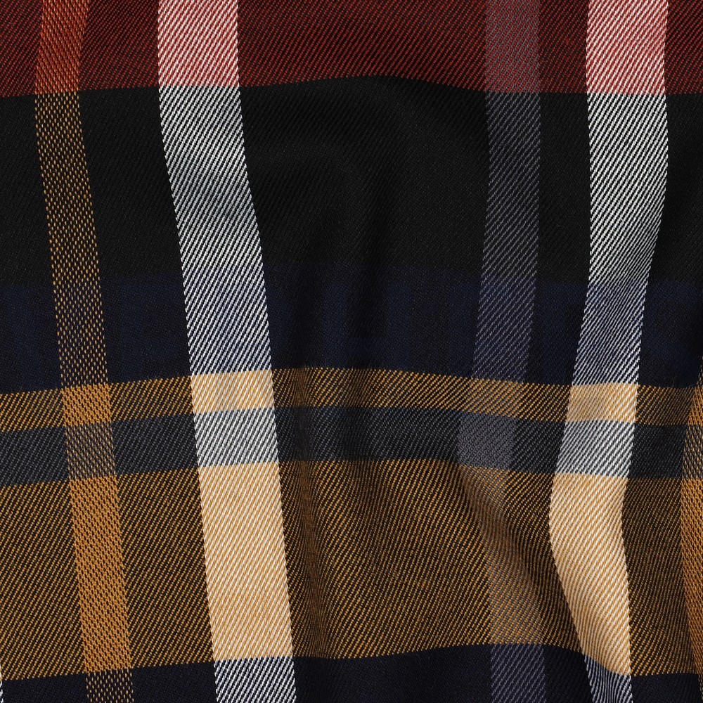 TARTAN CHECK GREY/RED/YELLOW #7