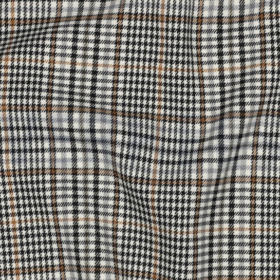 TARTAN CHECK ECRU/BRAUN/SCHWARZ #7