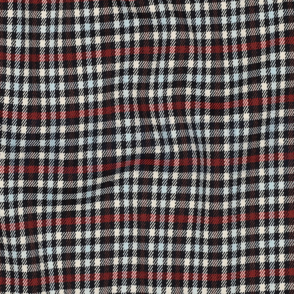 TARTAN CHECK BLEU MARINE #7