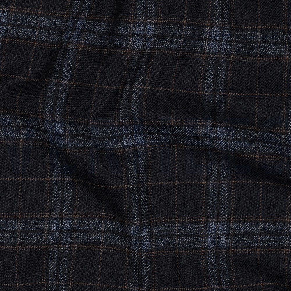 TARTAN CHECK NAVY/JEANS/CAMEL #7