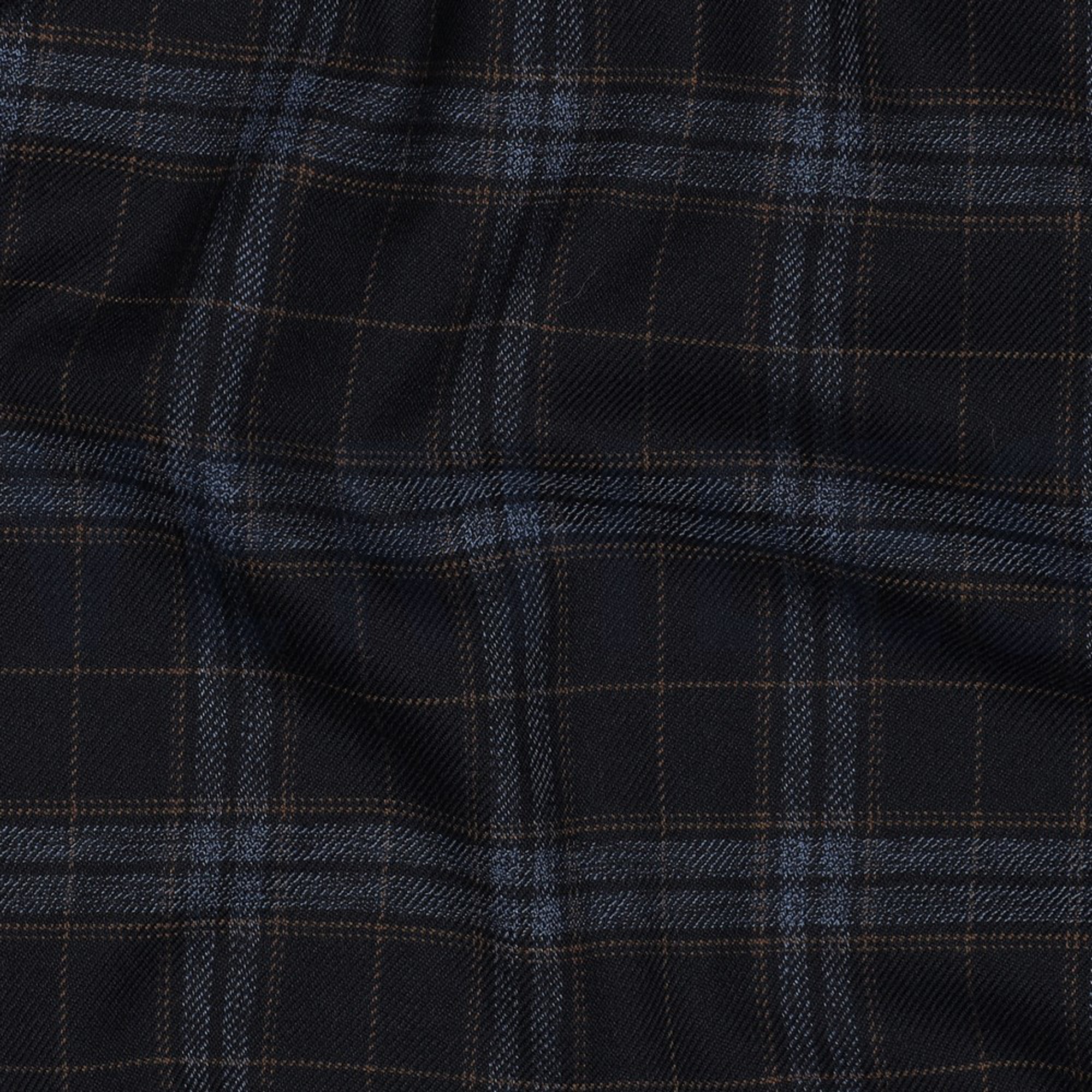 TARTAN CHECK MARINEBLAU/JEANS/CAMEL (high resolution) #2