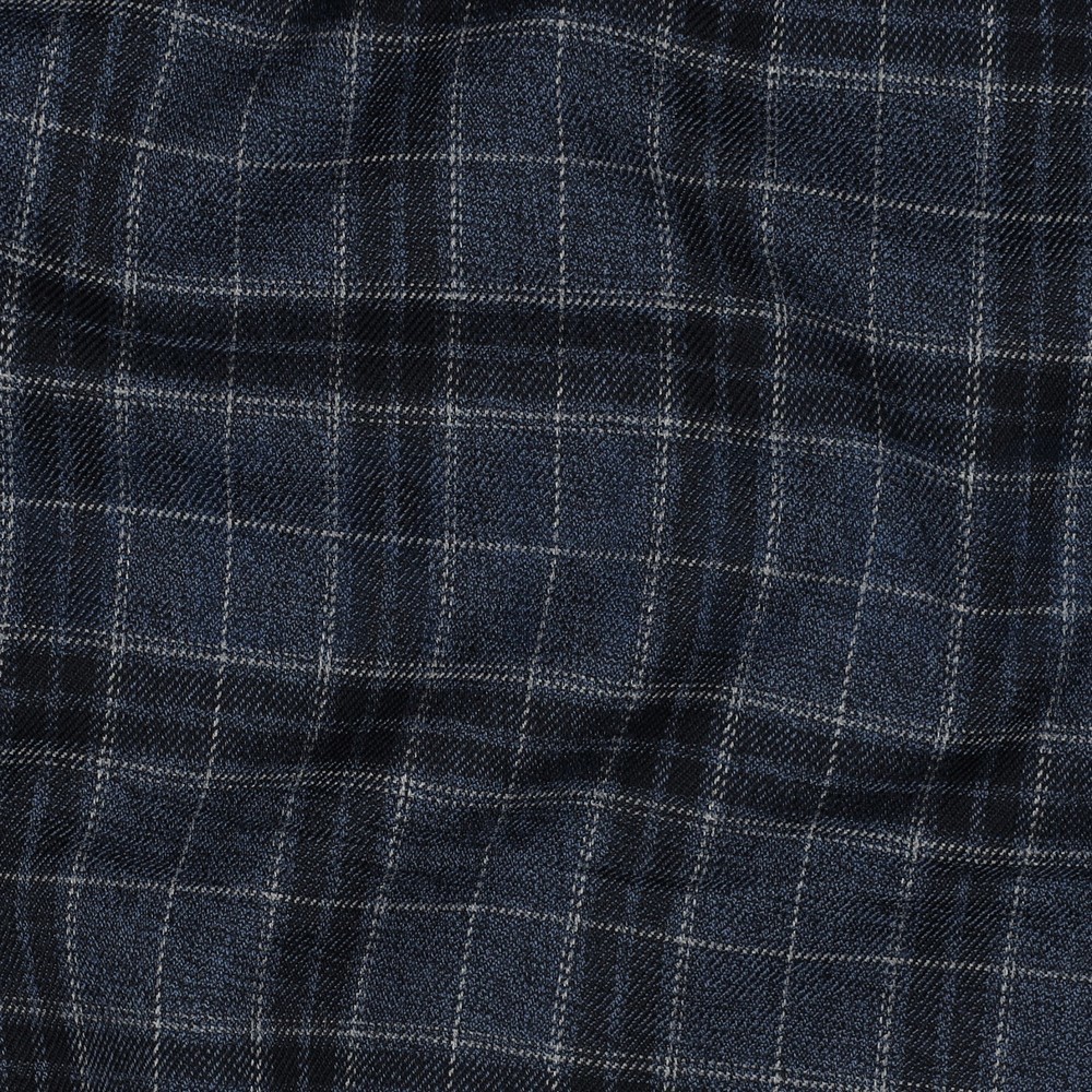 TARTAN CHECK JEANS/NAVY/GREY #7