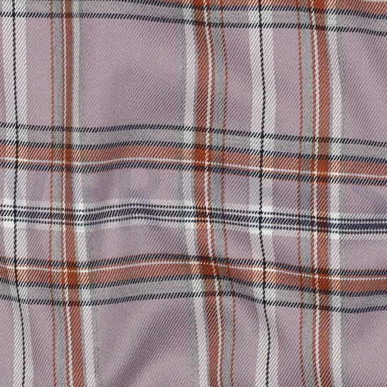 TARTAN CHECK LILA/BRUIN #7