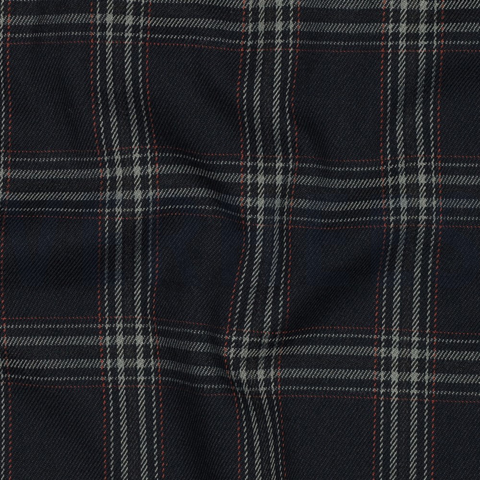 TARTAN CHECK MARINEBLAU/GRAU/ROT (high resolution) #2