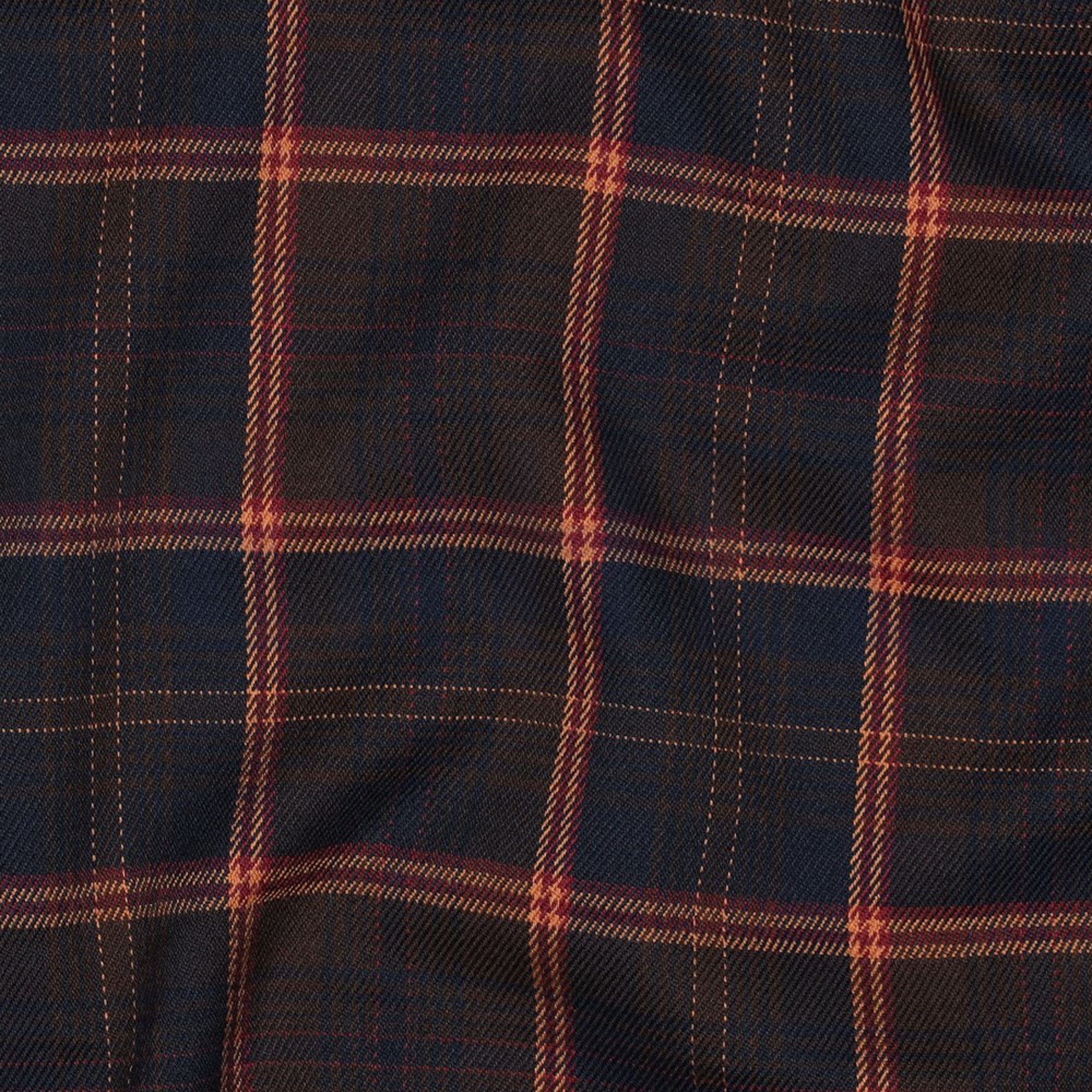TARTAN CHECK MARINEBLAU/BRAUN/CAMEL (high resolution) #2