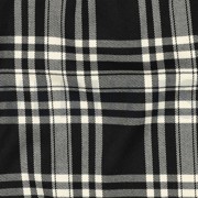 TARTAN CHECK BLACK/ECRU (thumbnail) #2