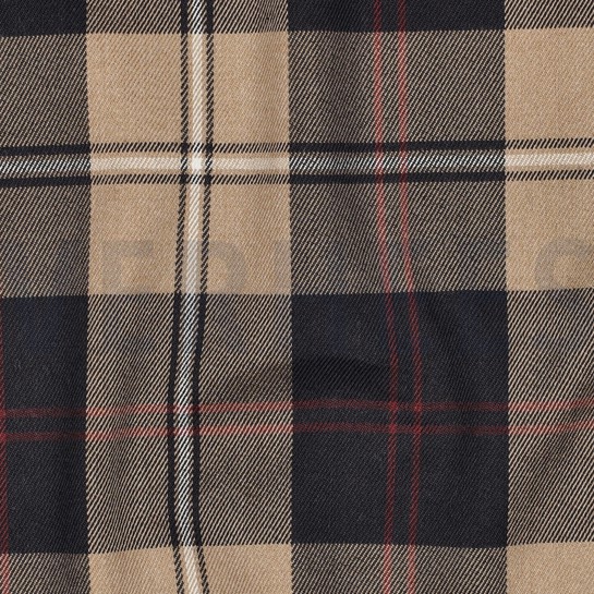 TARTAN CHECK NAVY/BEIGE #7