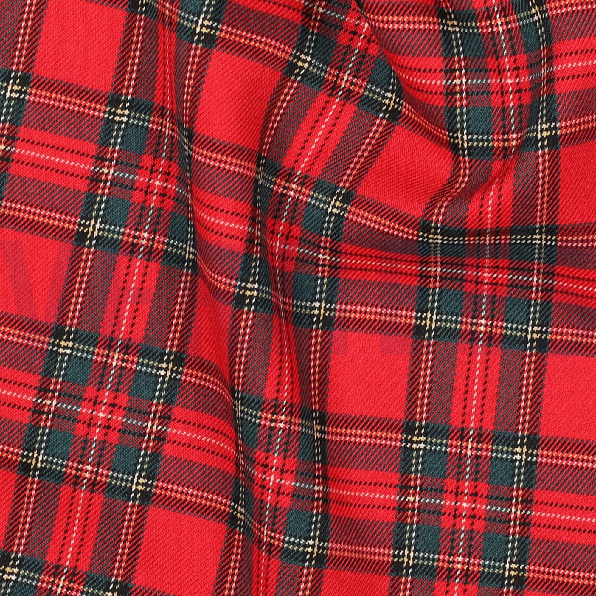 SCOTTISH CHECK RED (high resolution) #2