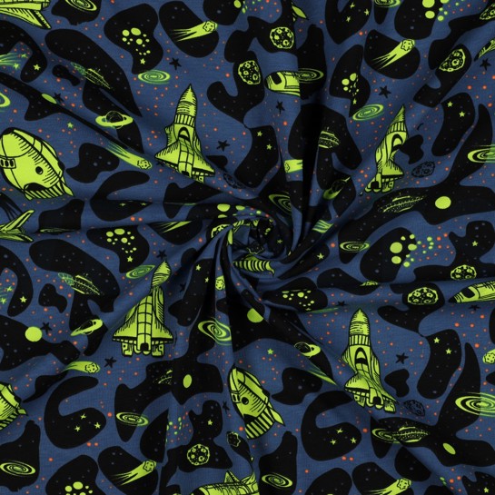 JERSEY NEON ESPACE BLEU #7