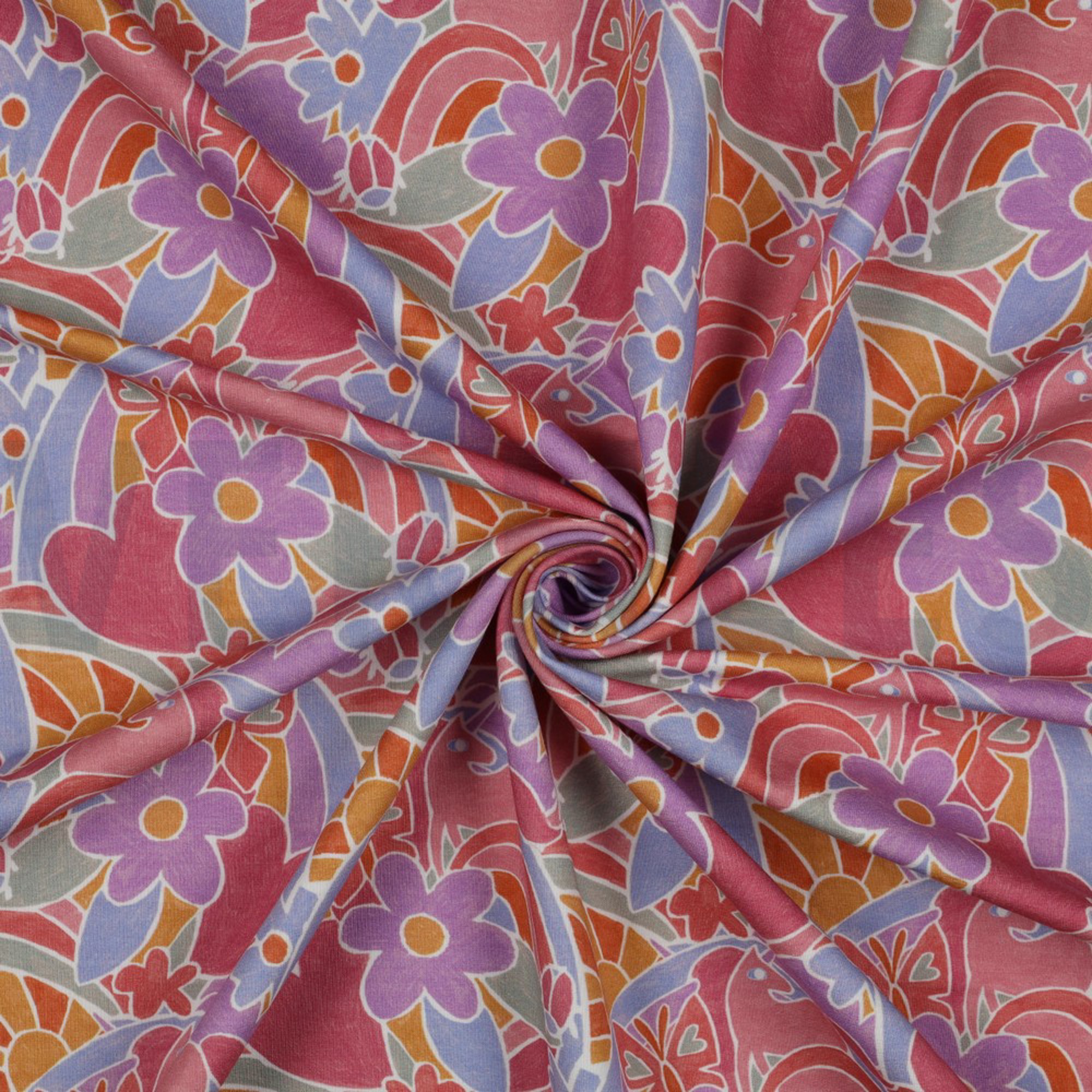 FRENCH TERRY DIGITAL RAINBOWS MULTICOLOUR (high resolution) #2