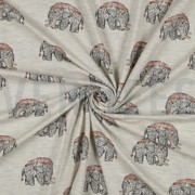 JERSEY MELANGE MAMMOETEN ECRU GEMÊLEERD (thumbnail) #2