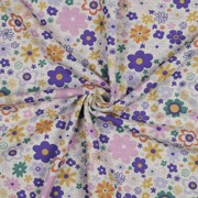 SWEAT MELANGE GLITTER FLOWERS ECRU MELANGE (thumbnail) #2