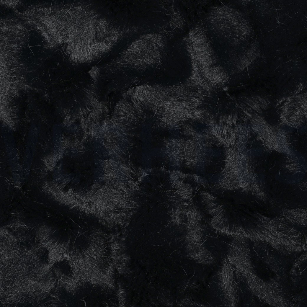 FAUX FUR BLACK #7