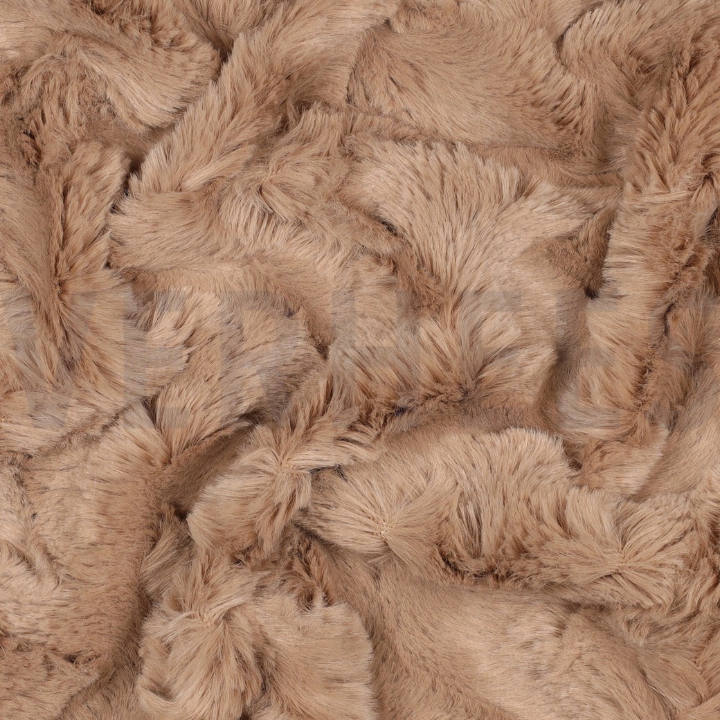 FAUX FUR LIGHT BROWN #7