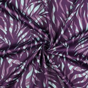 KATOEN SATIJN BLADEREN PAARS (thumbnail) #2