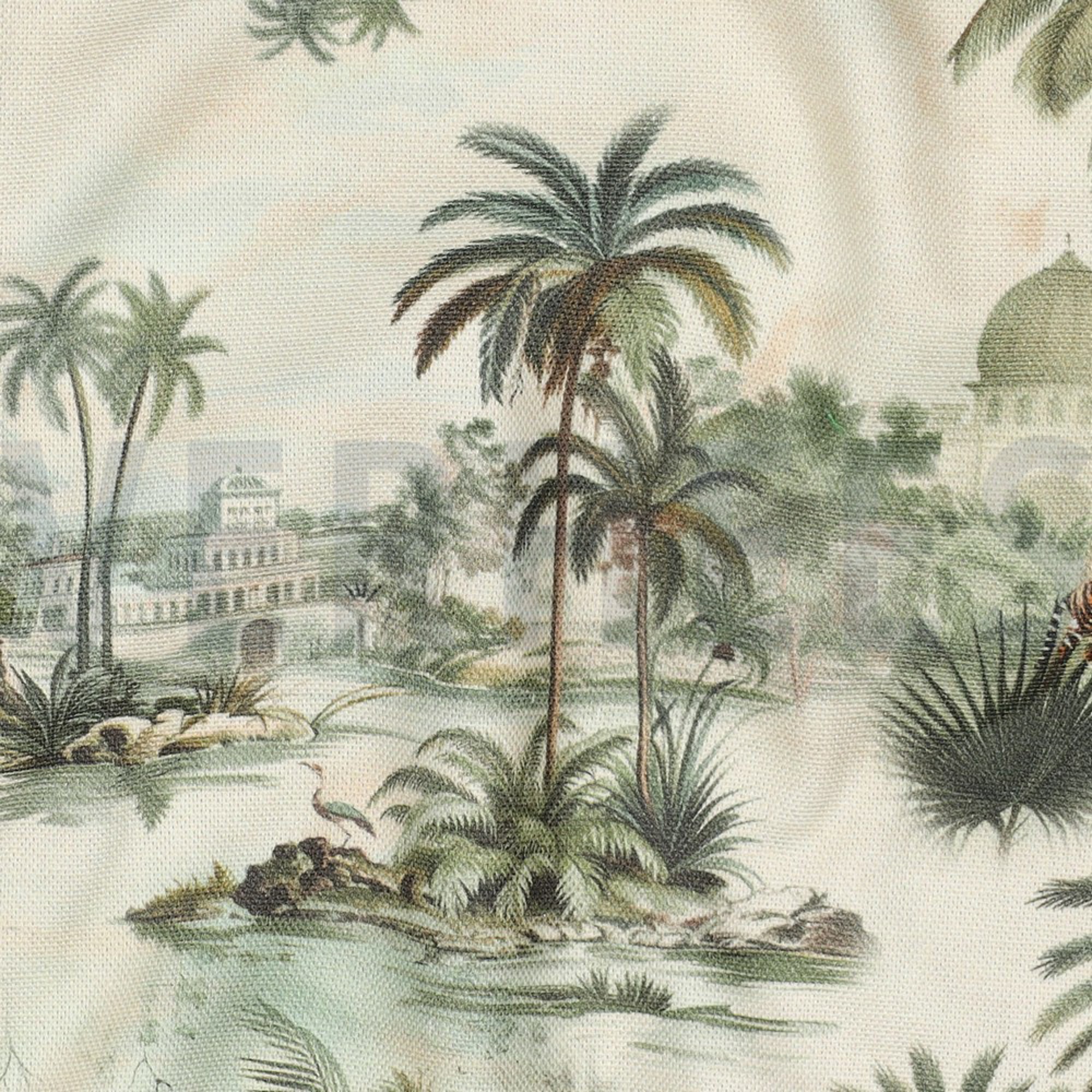 CANVAS DIGITAL TROPICAL FOREST SAGE (high resolution) #2