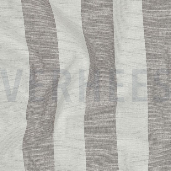 COTTON YARN DYED STRIPES & CHECKS BEIGE #7