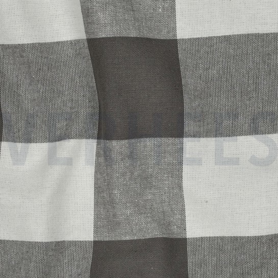 COTTON YARN DYED STRIPES & CHECKS SAGE #7