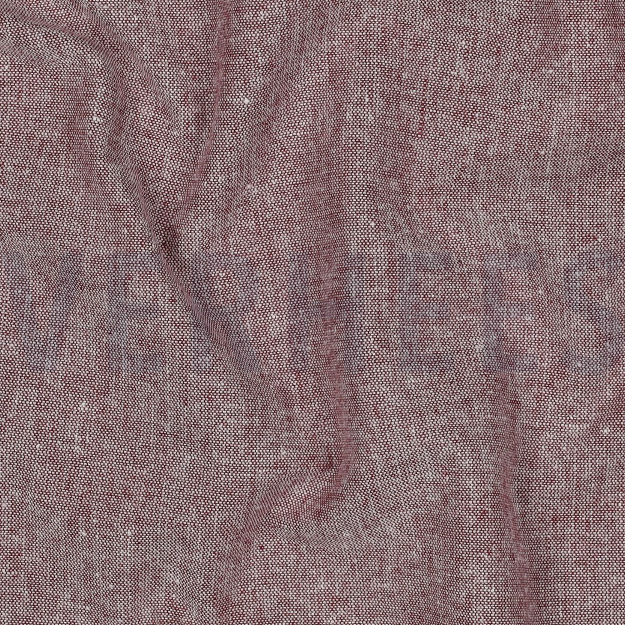 COTTON YARN DYED STRIPES & CHECKS AUBERGINE (high resolution) #2
