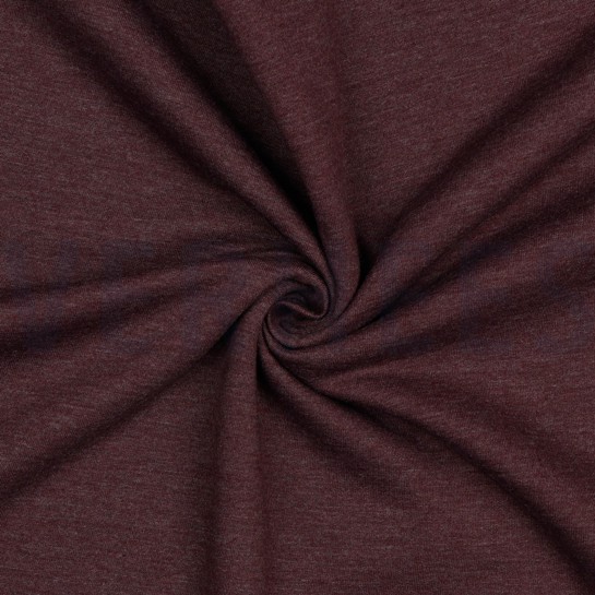 SWEAT AUBERGINE GEMÊLEERD #7