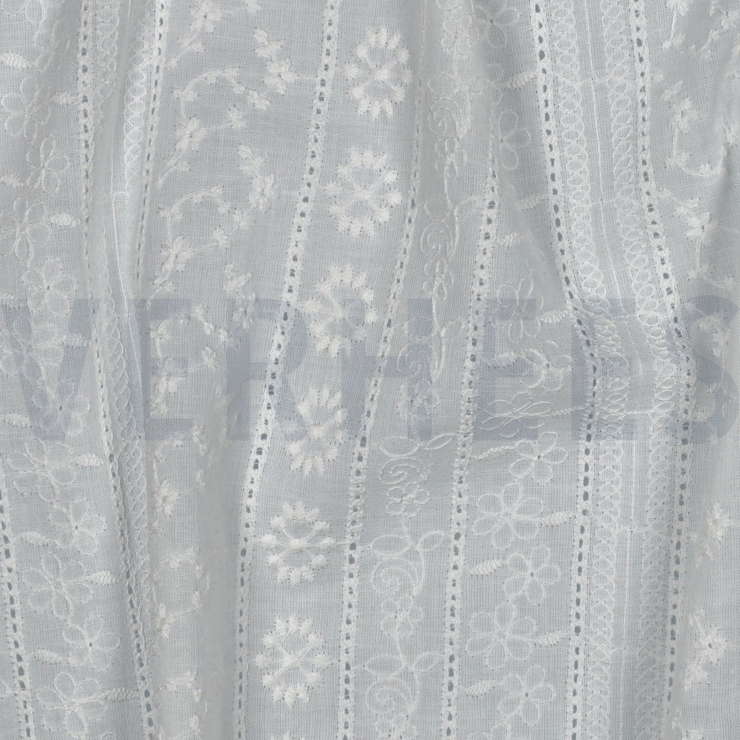 COTON BRODERIE BLANC #7