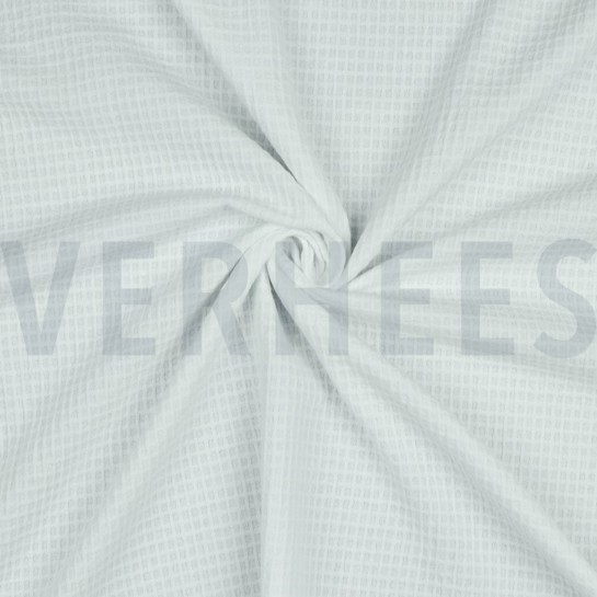 DOBBY WAFFLE WHITE #7