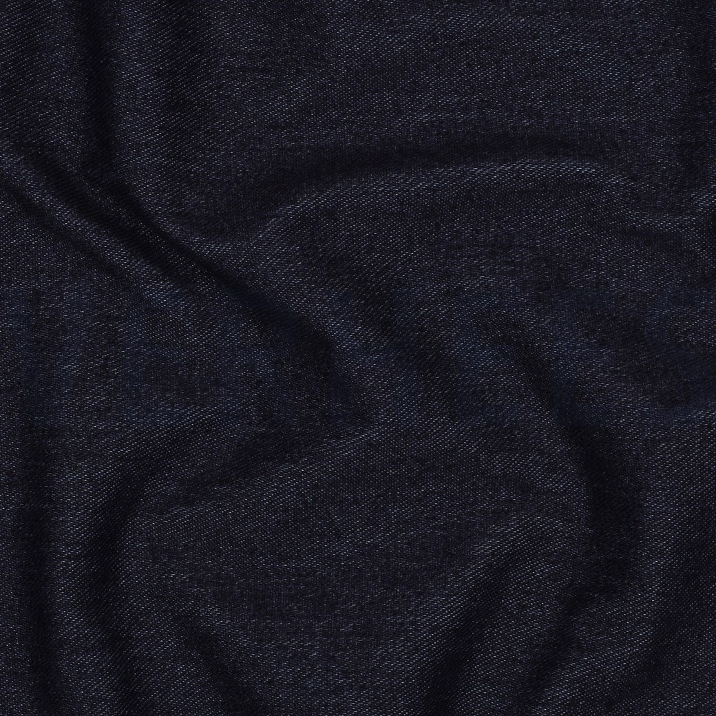 DENIM KNIT TWILL INDIGO BLUE #7
