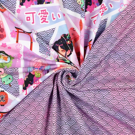 JERSEY DIGITAL MANGA LILA/VIOLETT #7