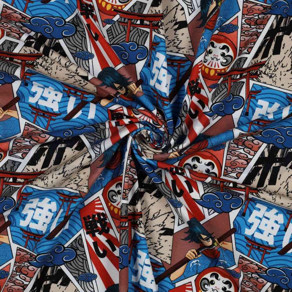 JERSEY DIGITAL MANGA MULTICOLOUR #7