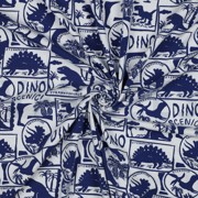 JERSEY DINOSAURUSSEN KOBALTBLAUW (thumbnail) #2