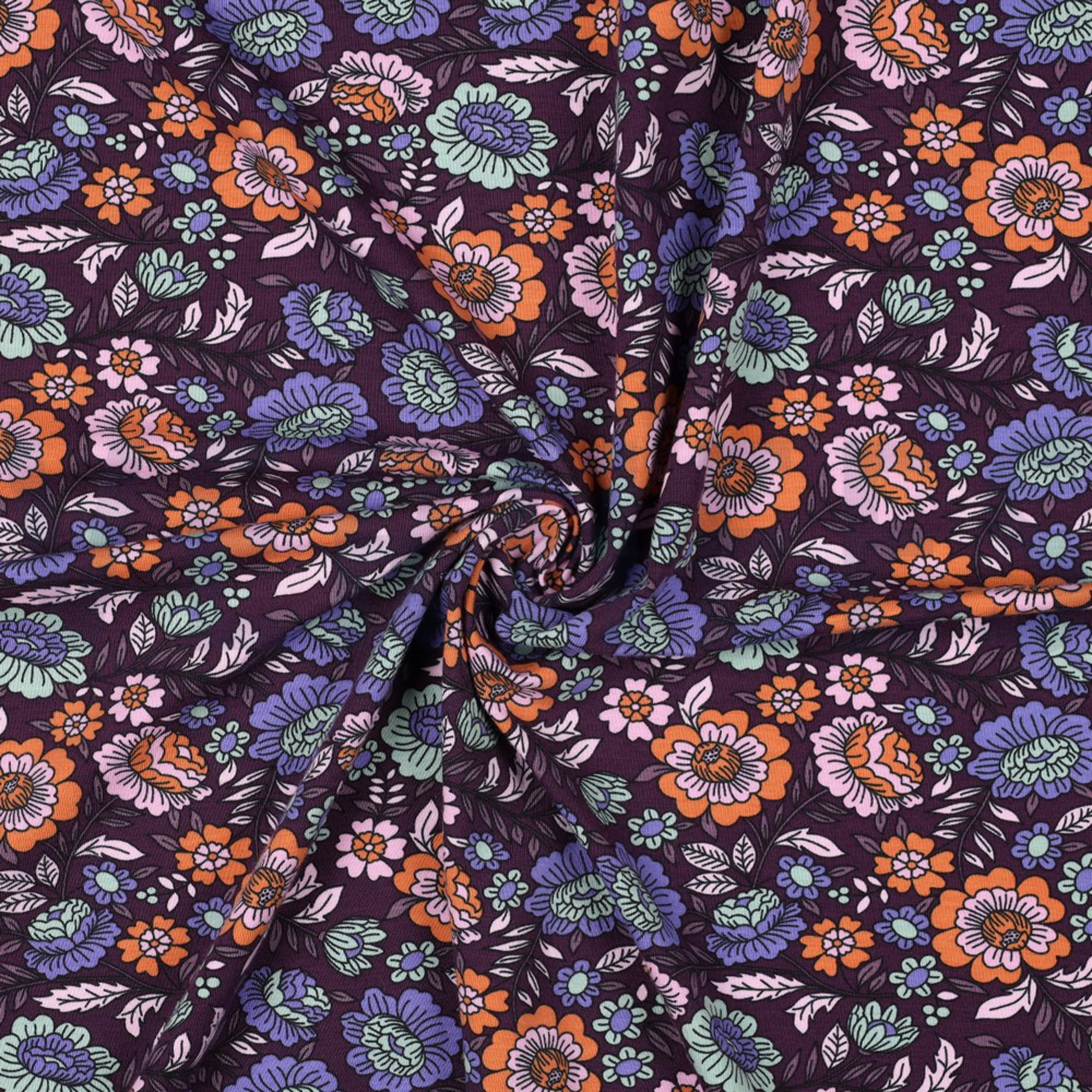 JERSEY BLOEMEN DONKERPAARS (high resolution) #2