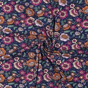 JERSEY FLOWERS NAVY (thumbnail) #2