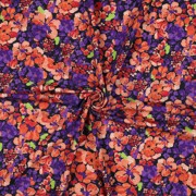 JERSEY DIGITAL BLUMEN MARINEBLAU (thumbnail) #2