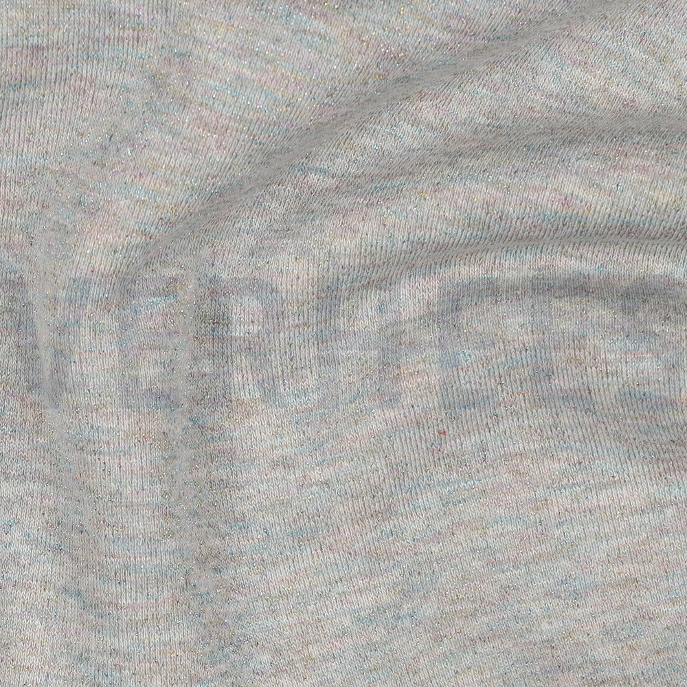 SWEAT LUREX HELLGRAU MULTICOLOR #7