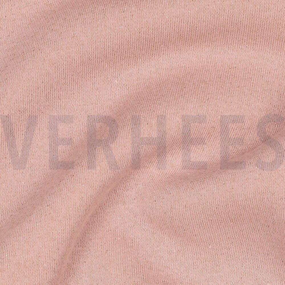 SWEAT LUREX VIEUX ROSE OR #7