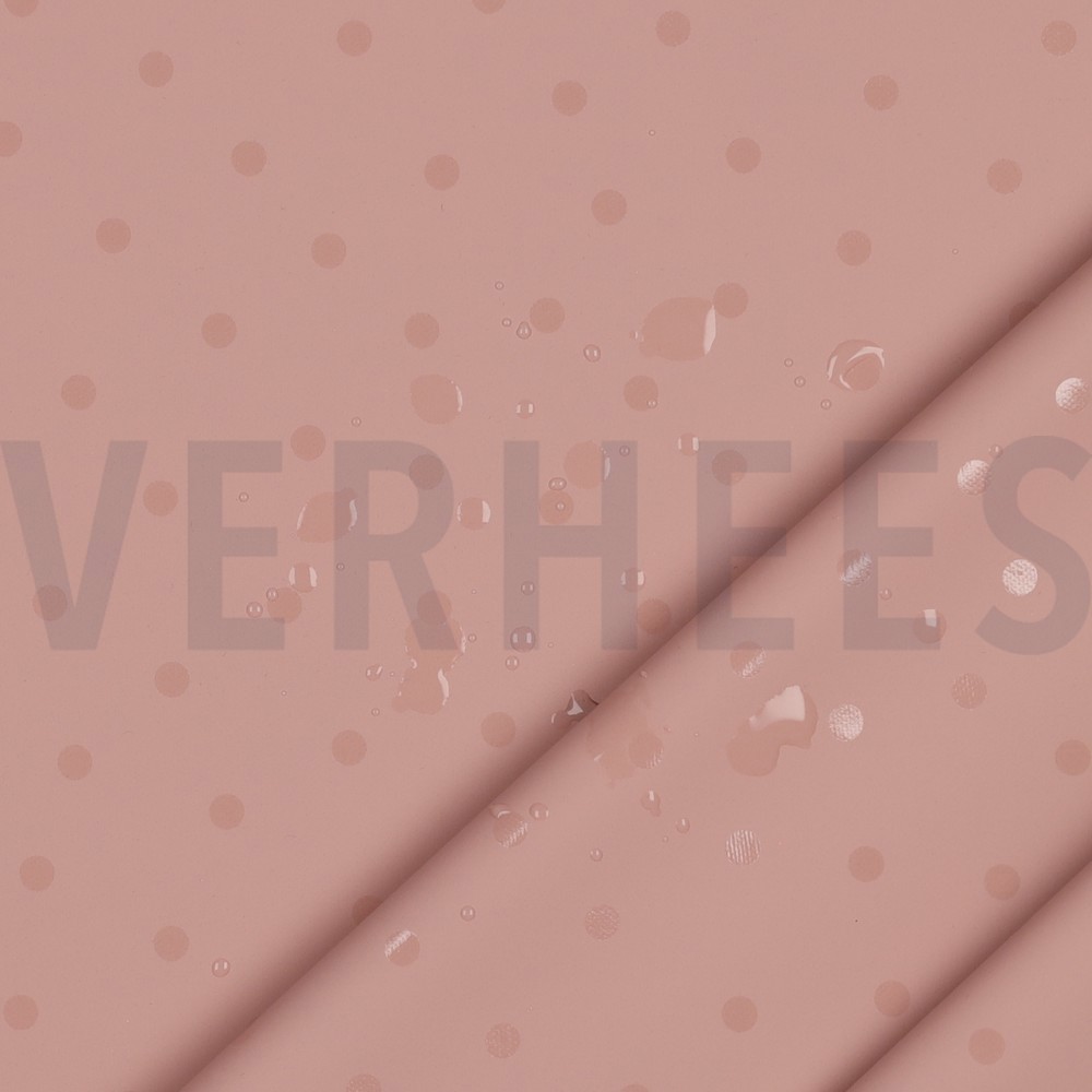 IMPERMÉABLE POIS ROSE #7
