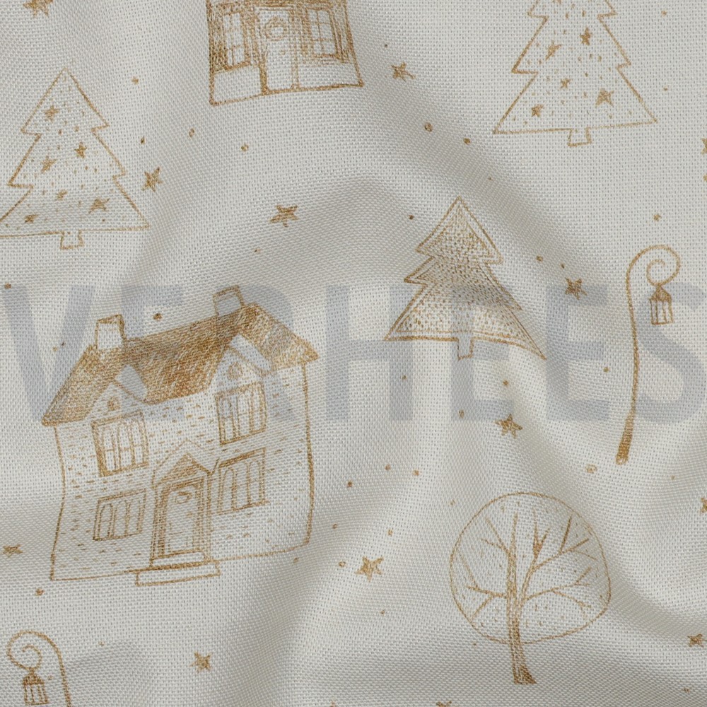 CANVAS DIGITAL CHRISTMAS HOME OFF WHITE #7