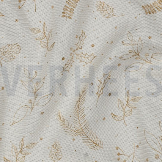 CANVAS DIGITAAL KERSTMIS HUIZEN GEBROKEN WIT #7