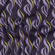 VISCOSE ROSELLA STRETCH ABSTRACT DONKERPAARS (thumbnail) #2
