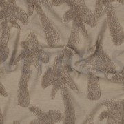 COTON ÉPONGE TRICOT PALMIERS SABLE (thumbnail) #2