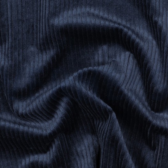 CORDUROY GEWASSEN 6W STRETCH MARINEBLAUW #7